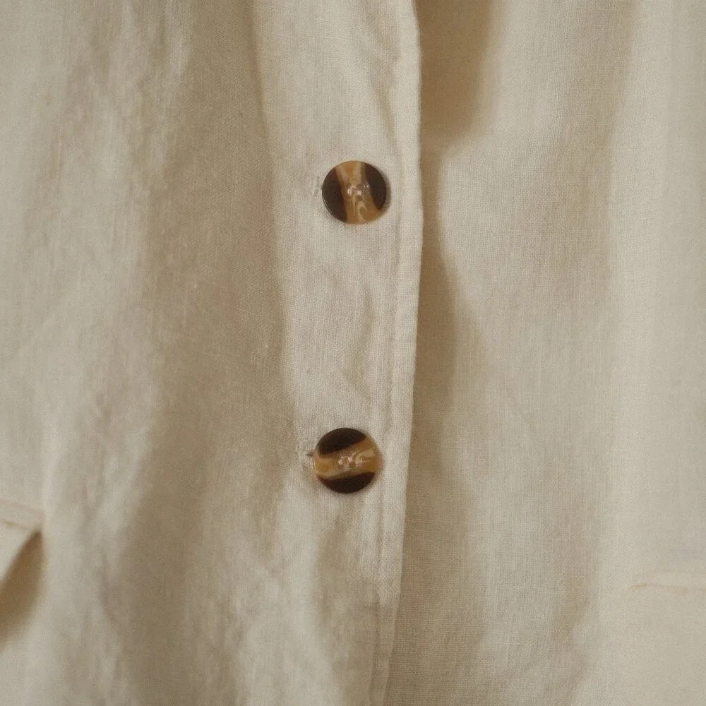 Roller Rabbit | Linen Blazer | M | - Picture 4 of 7